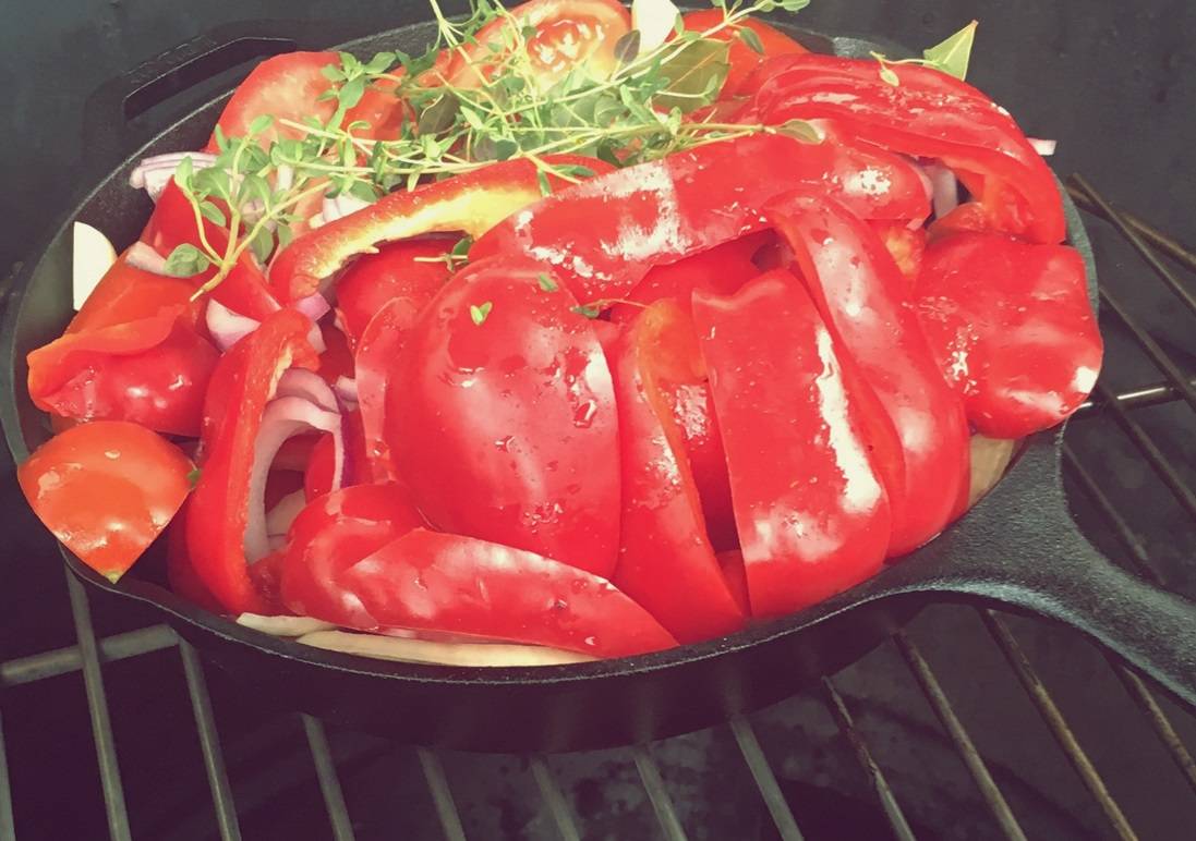 Bell Pepper Tomato Soup from your BBQ! Yes, you can with Klauwe! Bild 2 - KLAUWE BBQ