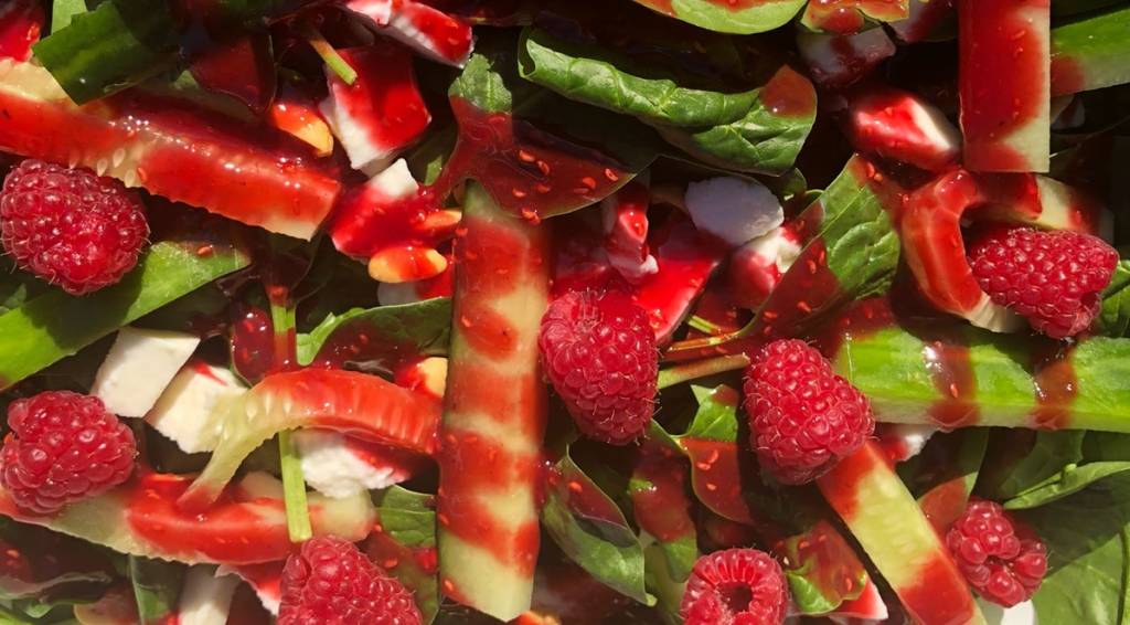 Popeye the saladman! Salad with a twist - KLAUWE BBQ